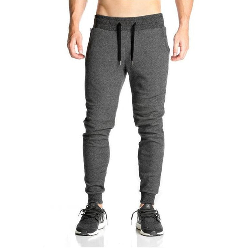 Newest Mens Sweatpants Autumn Winter Man Gyms Fitness Bodybuilding Joggers Workout Trousers Men Casual Cotton Pencil Pants