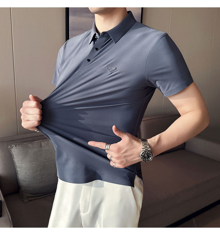 Short-Sleeved Polo Shirt Men's T-Shirt