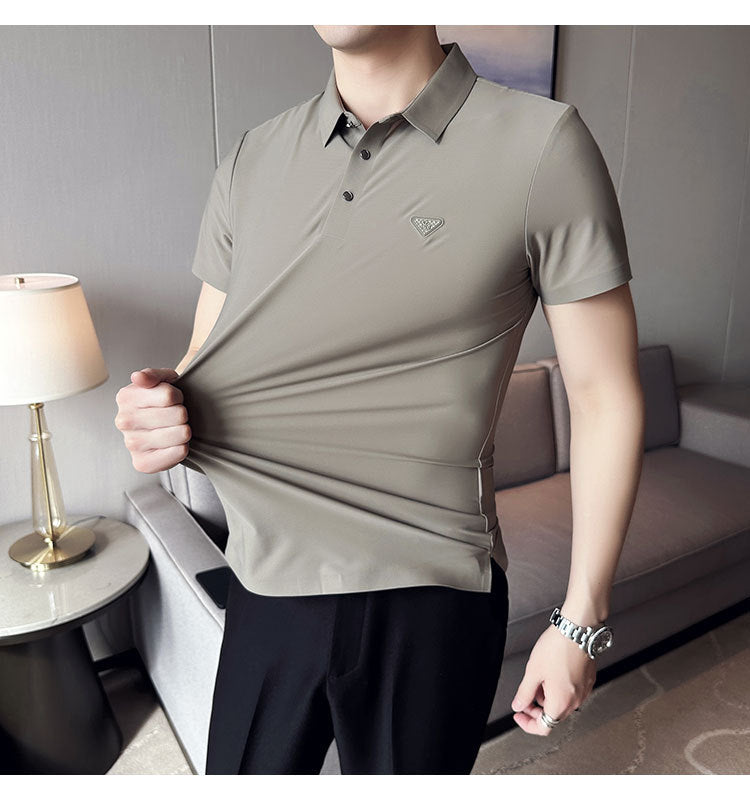Short-Sleeved Polo Shirt Men's T-Shirt