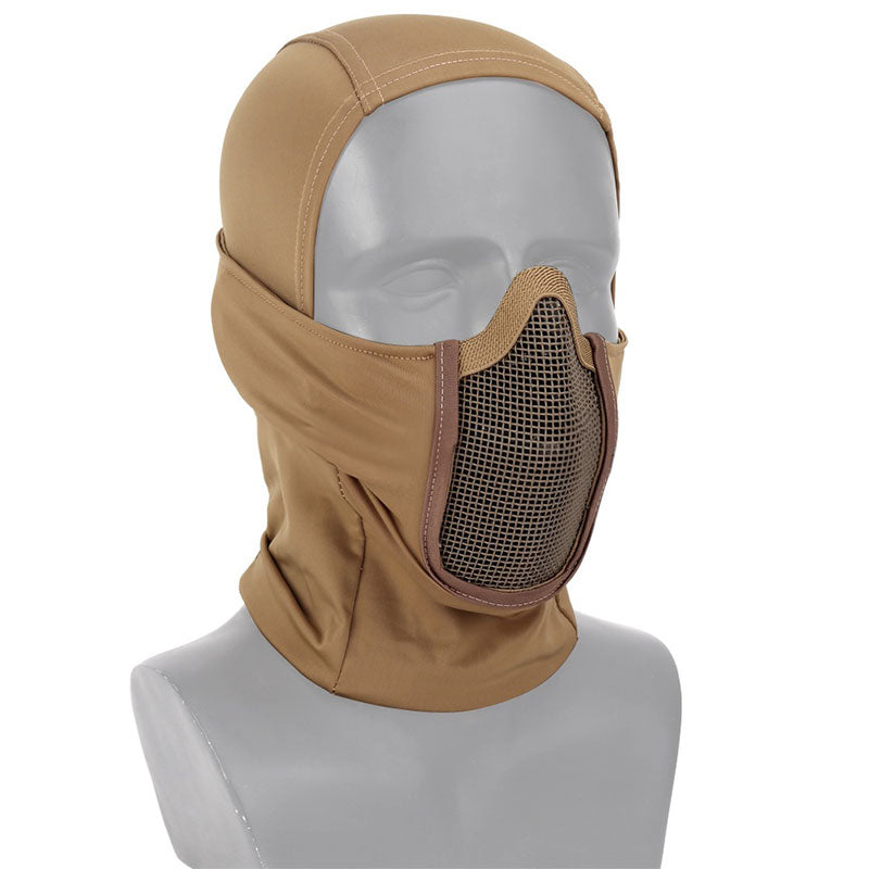 Tactical Full Face Cover Men Balaclava Quick Dry Headwear Face Protection Battle Neck Veil