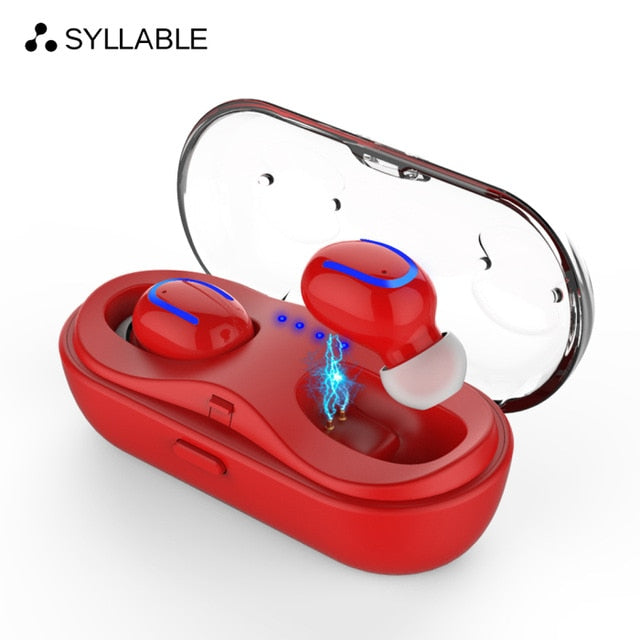 SYLLABLE HBQ-Q13S TWS Bluetooth V5.0 Earphones True Wireless Stereo Earbuds Bluetooth Headset for Phone SYLLABLE HBQ-Q13S
