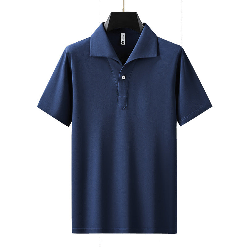 Men's polo shirt short sleeved t-shirt