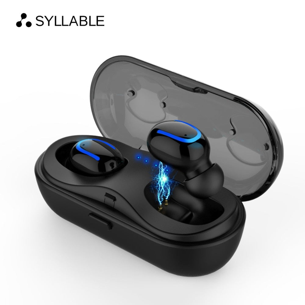 SYLLABLE HBQ-Q13S TWS Bluetooth V5.0 Earphones True Wireless Stereo Earbuds Bluetooth Headset for Phone SYLLABLE HBQ-Q13S