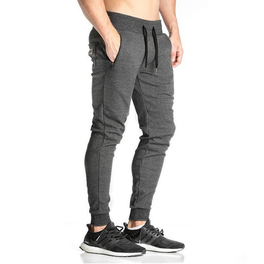 Newest Mens Sweatpants Autumn Winter Man Gyms Fitness Bodybuilding Joggers Workout Trousers Men Casual Cotton Pencil Pants