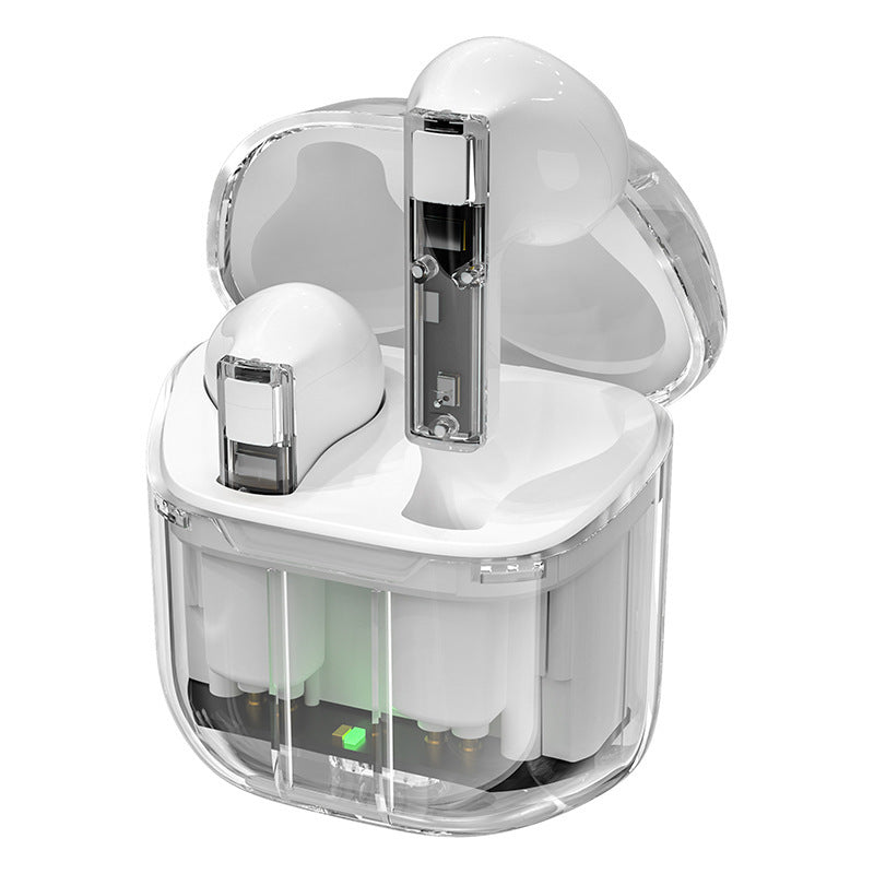 YX06 Transparent Bluetooth Headset Low Delay Wireless TWS Game Video Games Sports Headset