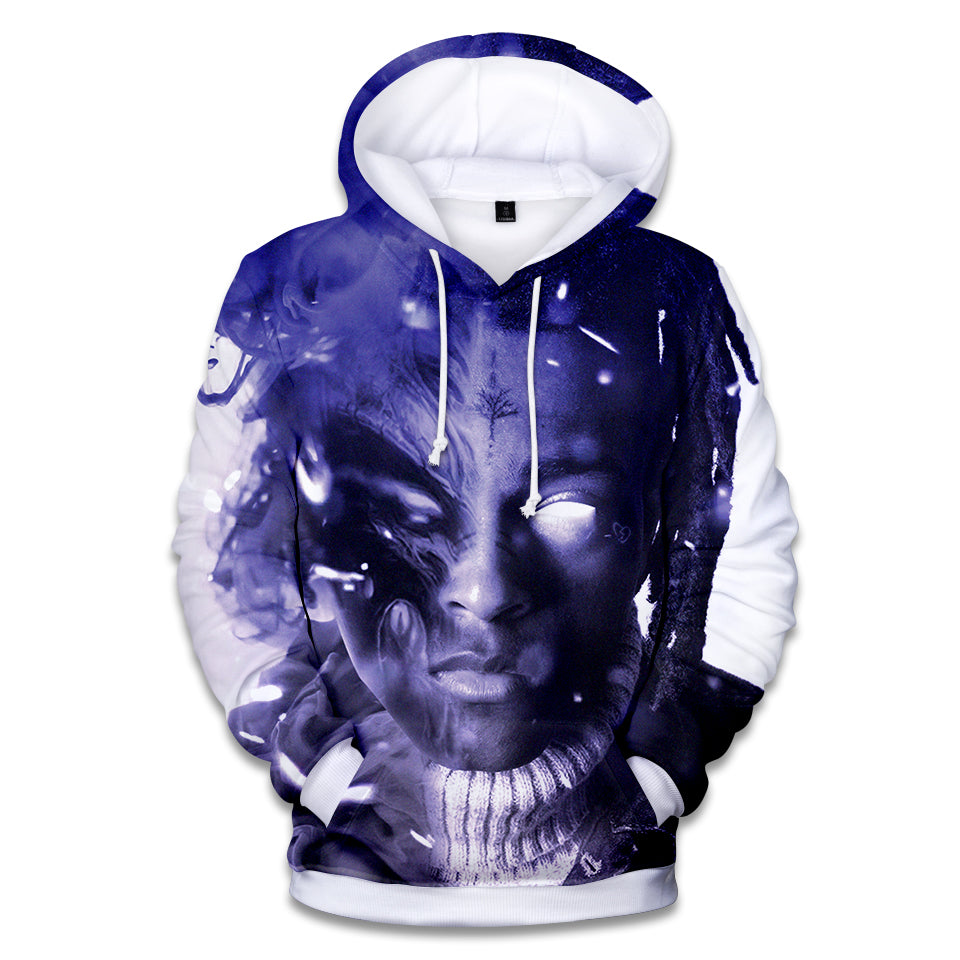 Rapper XXX Tentacion Cotton Hoodies sweatshirts 3D Rapper xxxtentacion Uniform mens hoodies Hip Hop sweatshirt