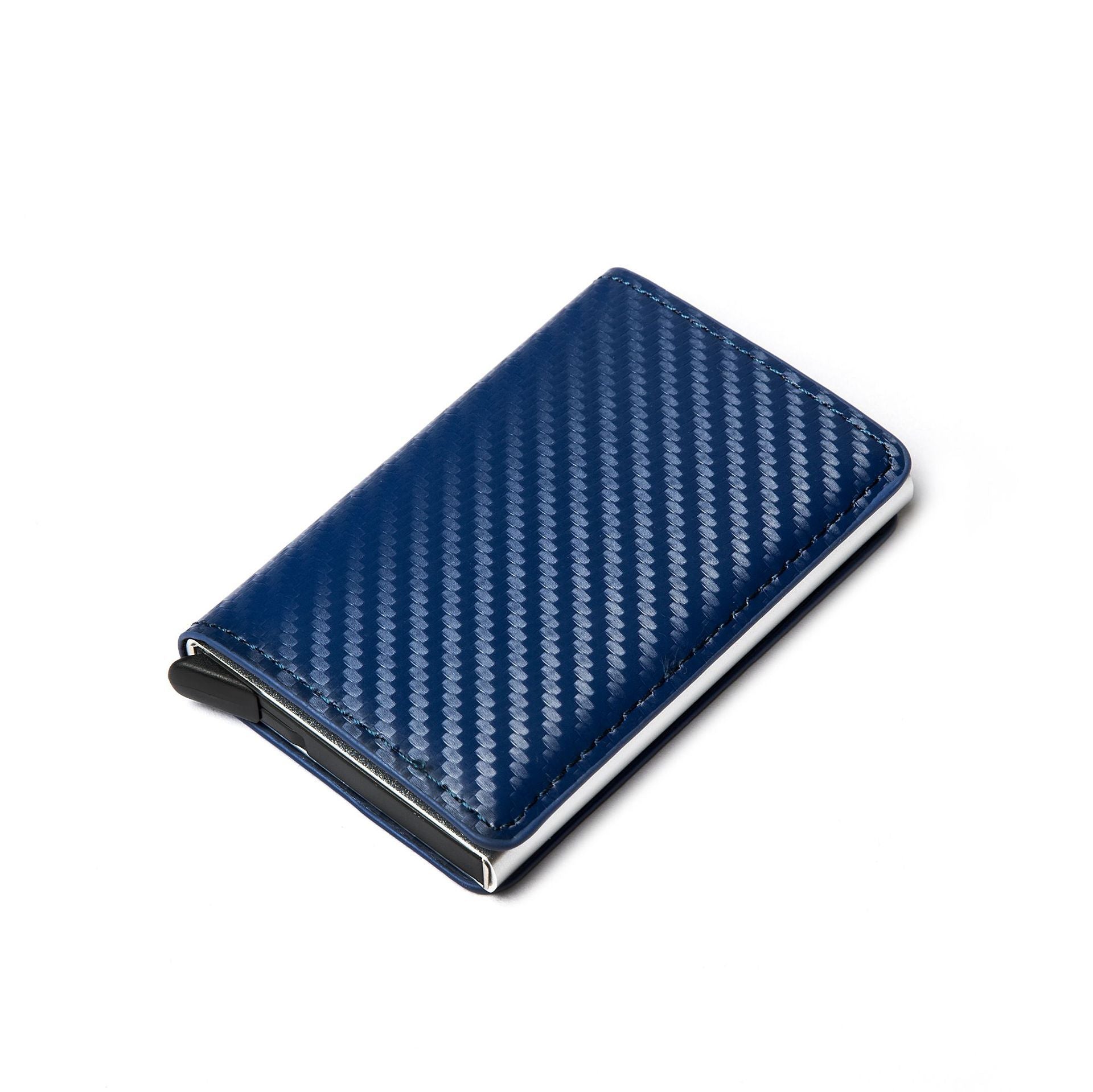 Carbon Fiber Anti-Magnetic Card Case Aluminum Alloy Card Box RFID Anti-Magnetic Wallet Card Holder