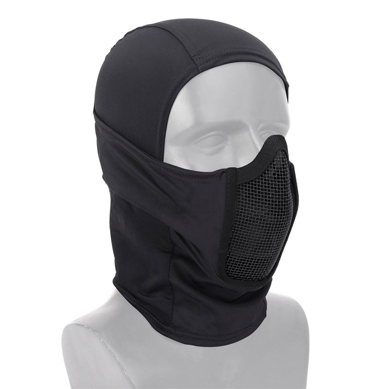 Tactical Full Face Cover Men Balaclava Quick Dry Headwear Face Protection Battle Neck Veil