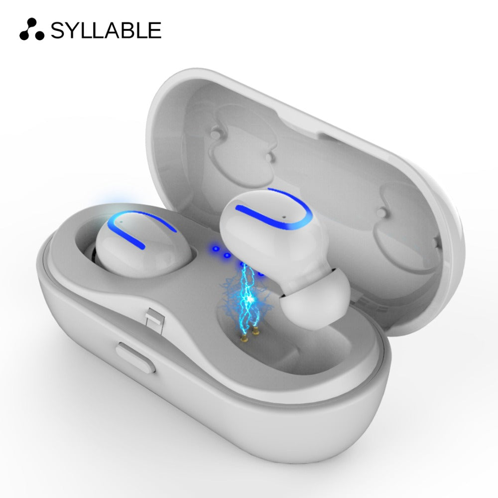 SYLLABLE HBQ-Q13S TWS Bluetooth V5.0 Earphones True Wireless Stereo Earbuds Bluetooth Headset for Phone SYLLABLE HBQ-Q13S