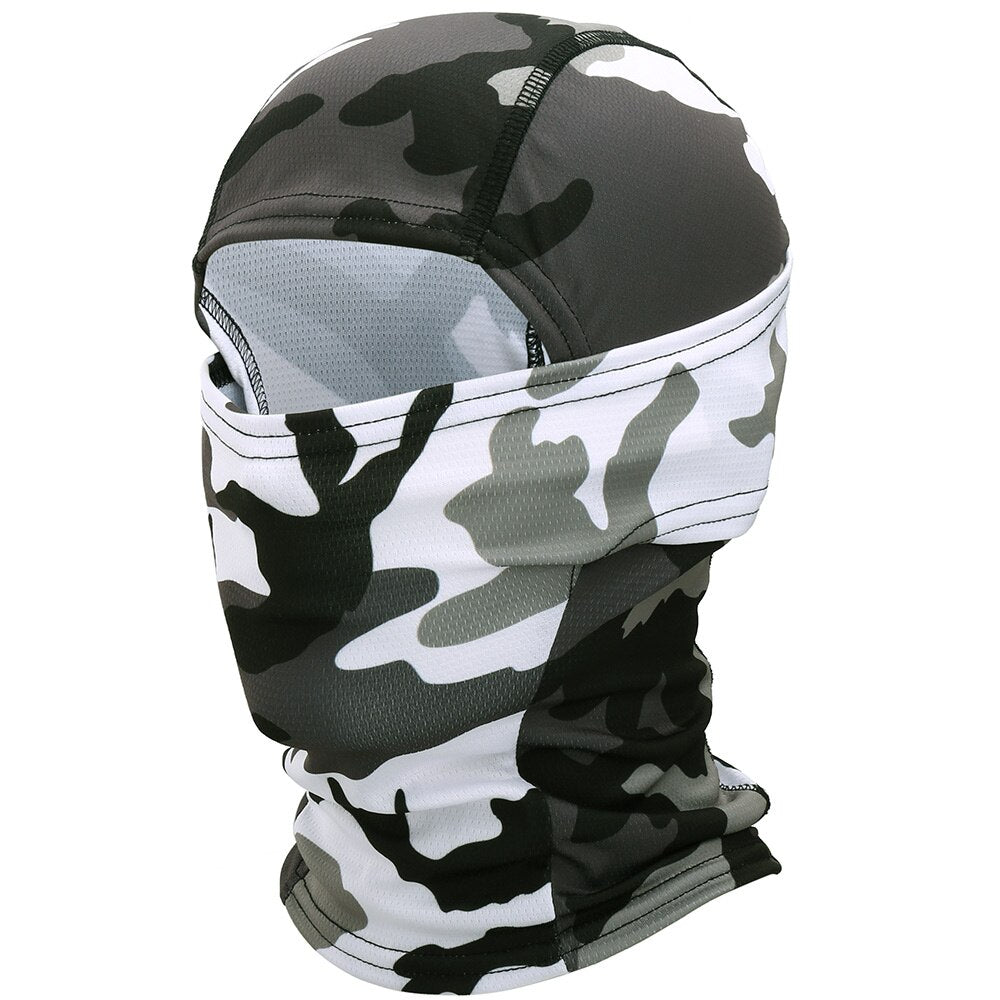 Jungle Camouflage Balaclava Full Face Bicycle Hunting Cycling Army Airsoft Sport Bike Military Tactical Paintball Ninja Hat