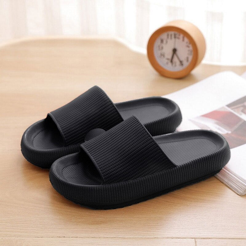 Thick Platform Slippers Women Indoor Bathroom Slipper Soft EVA Anti-slip Lovers Home Floor Slides Ladies Summer Shoes