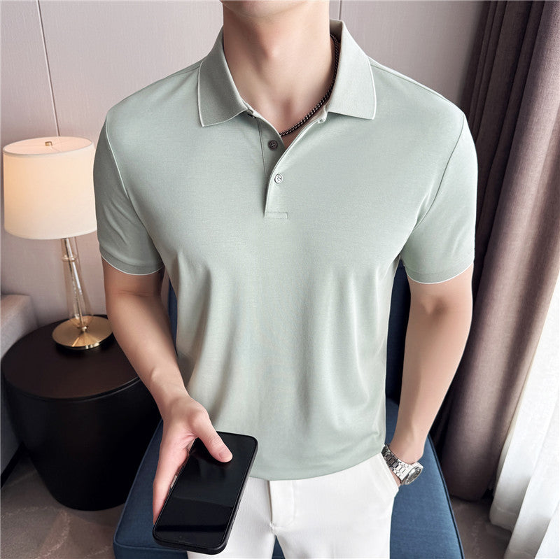 Short sleeved polo shirt for men T-shirt