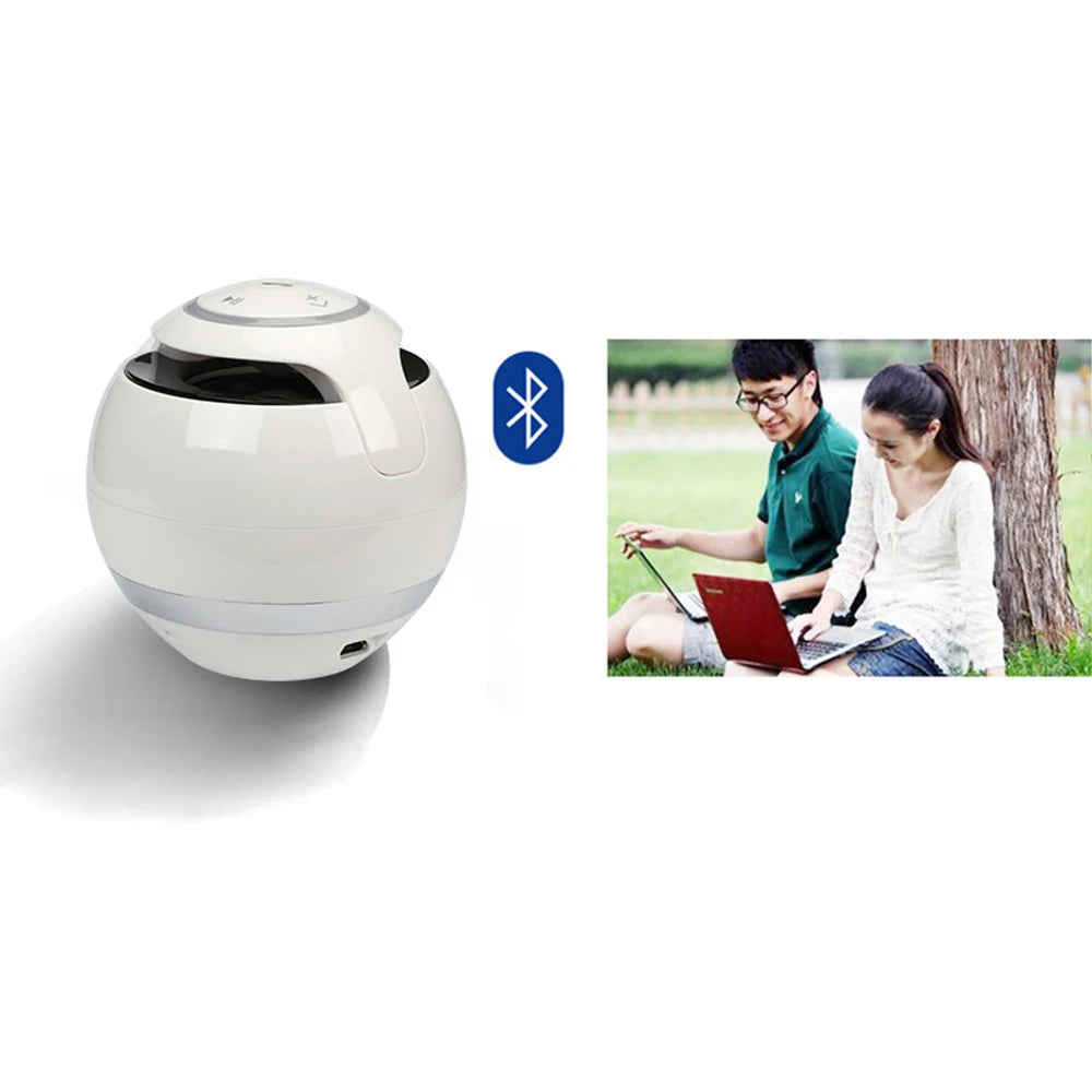 Bluetooth Speaker Mini Portable Wireless Speaker Soundbar Bass Boombox Sound box with Mic TF Card FM Radio LED Light