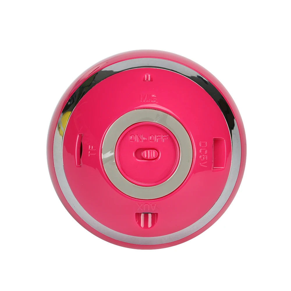 Bluetooth Speaker Mini Portable Wireless Speaker Soundbar Bass Boombox Sound box with Mic TF Card FM Radio LED Light