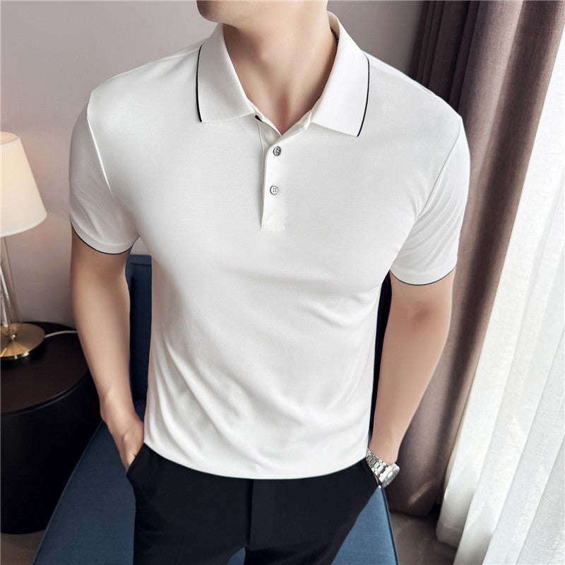 Short sleeved polo shirt for men T-shirt