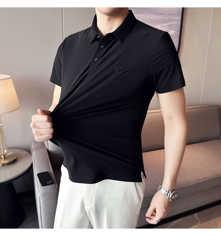 Short-Sleeved Polo Shirt Men's T-Shirt