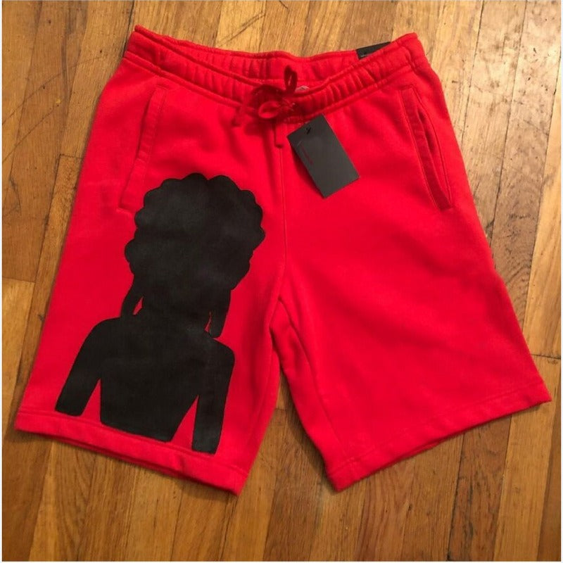 New American Fashion Brand Co branded Shorts for Mens Summer Leisure Sports Pure Cotton Large Quarter Beach Pants