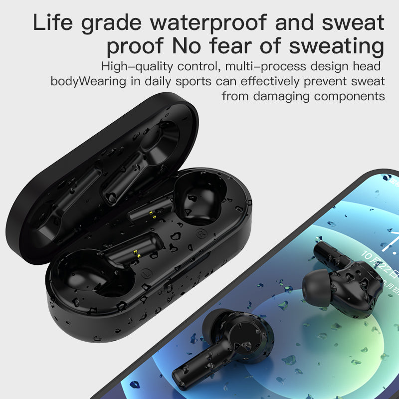 W20 New Bluetooth Headset TWS In-Ear Touch Motion Noise-Cancelling True Wireless Headset