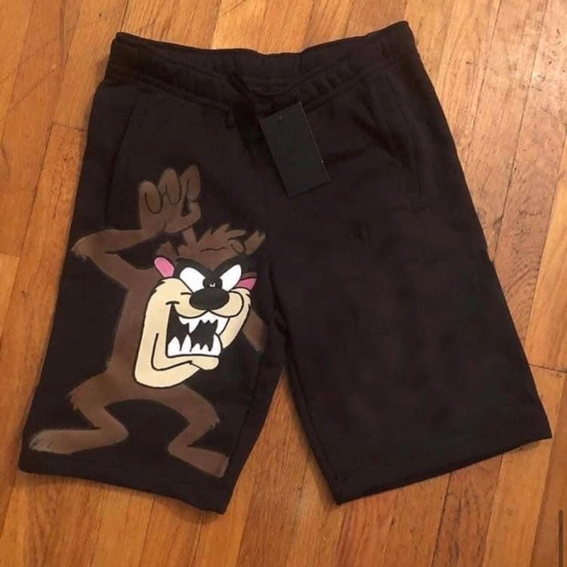 New American Fashion Brand Co branded Shorts for Mens Summer Leisure Sports Pure Cotton Large Quarter Beach Pants