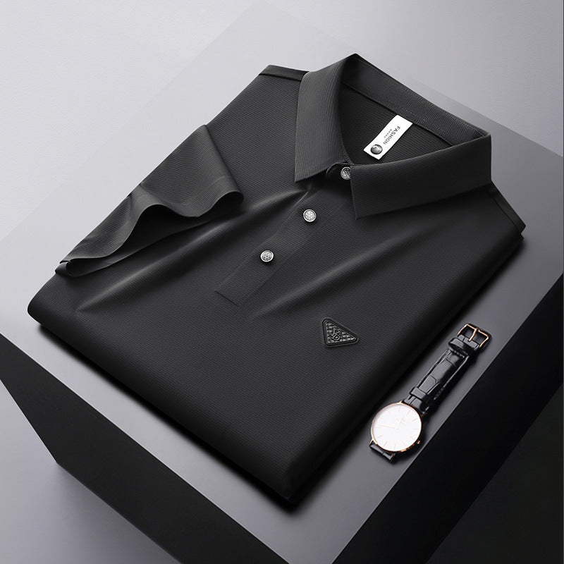 Short-Sleeved Polo Shirt Men's T-Shirt
