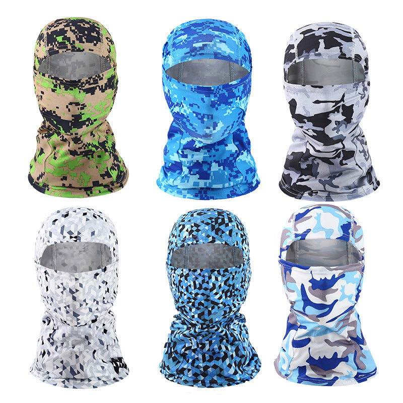 Cycling Mask Summer Balaclava Sports Outdoor Windproof Sunscreen Flying Tiger Headgear