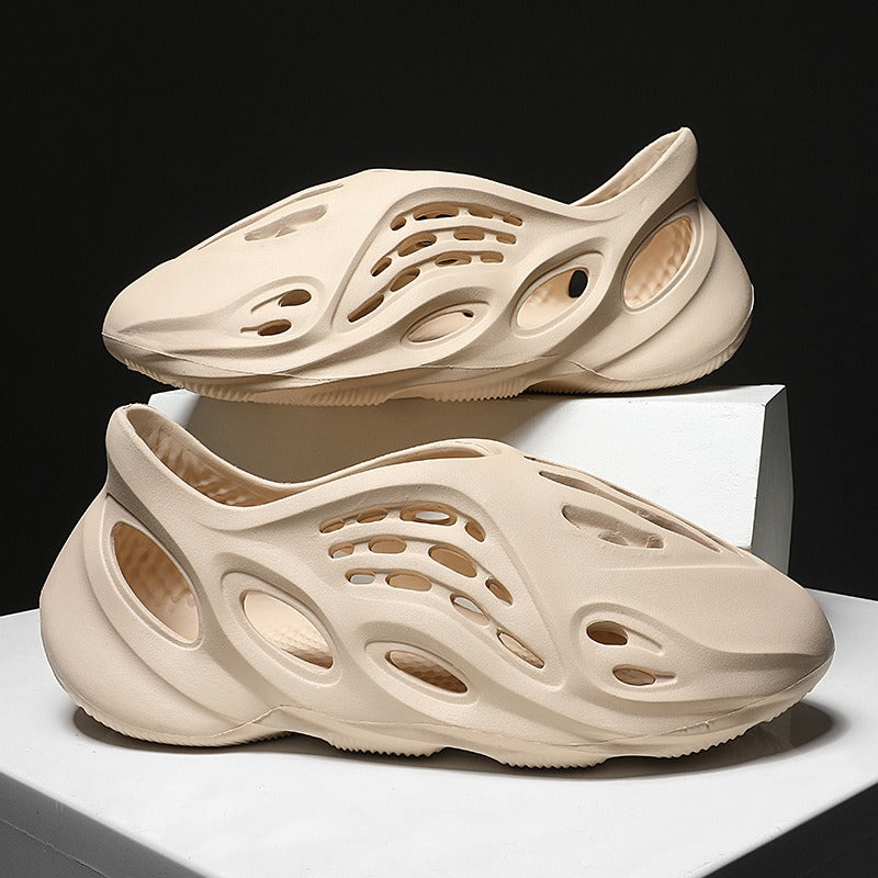 Kanye Yeezy Coconut Cave Shoes Summer Men's and Women's Creek Walking Shoes Leisure Beach Parent Child Shoes Men's