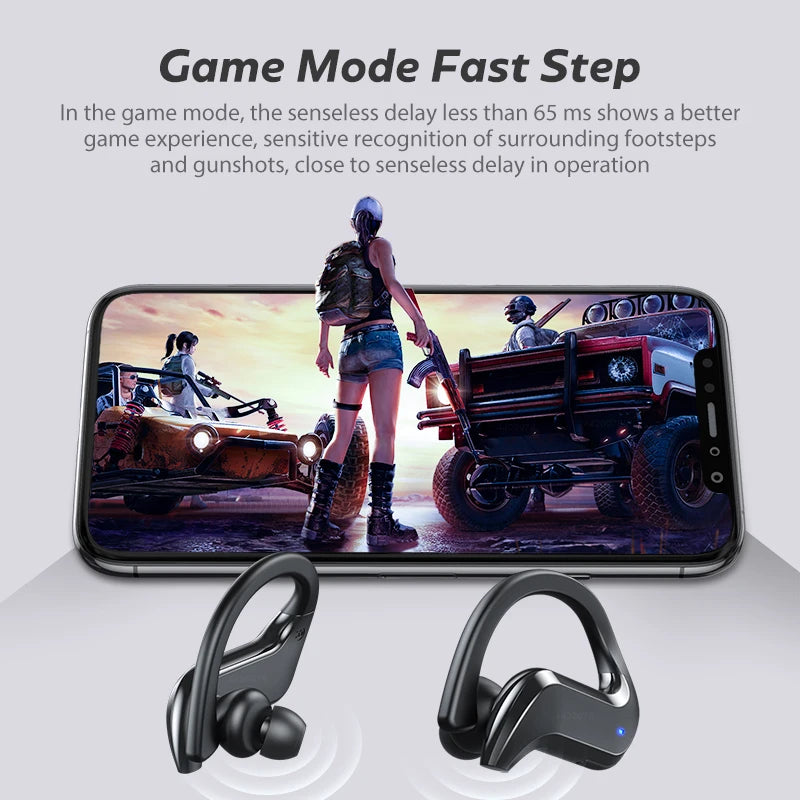 TWS Bluetooth 5.0 Earphones Wireless Bluetooth Headphone Noise Cancelling 9D HiFi Stereo Sport Headset Handsfree With Microphone
