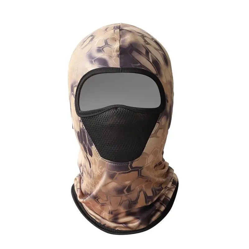 Ice Silk Hiking Scarf Sunscreen Breathable Outdoor Sweat Wicking Balaclava Fishing Bandana Sun Neck Collar Headgear Cycling
