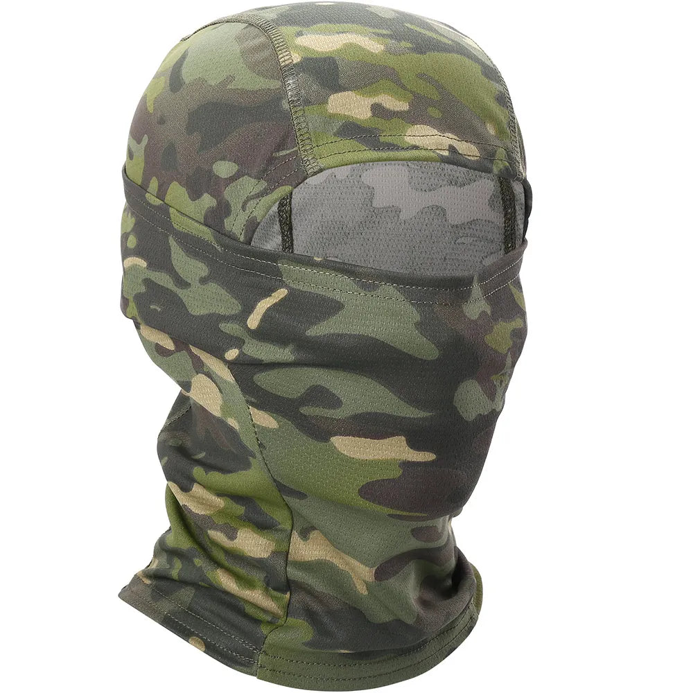 Multicam CP Camouflage Balaclava Full Face Scarf Wargame Cycling Hunting Army Bike Military Helmet Liner Tactical Airsoft Cap