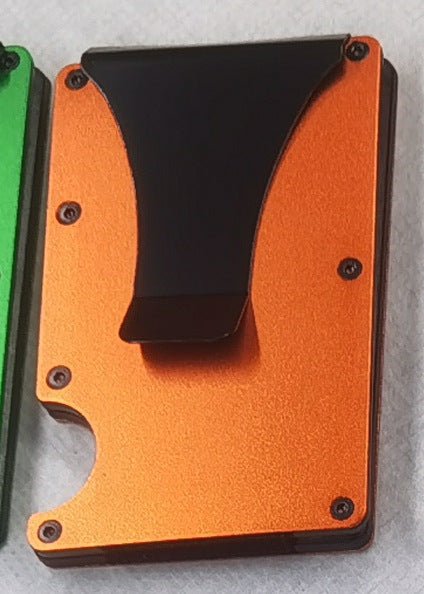 Carbon Fiber Metal Card Holder Anti-theft Brush NFC Ultra-thin Small Large Capacity Anti-degaussing Wallet Bank Card Holder