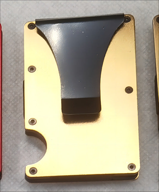 Carbon Fiber Metal Card Holder Anti-theft Brush NFC Ultra-thin Small Large Capacity Anti-degaussing Wallet Bank Card Holder