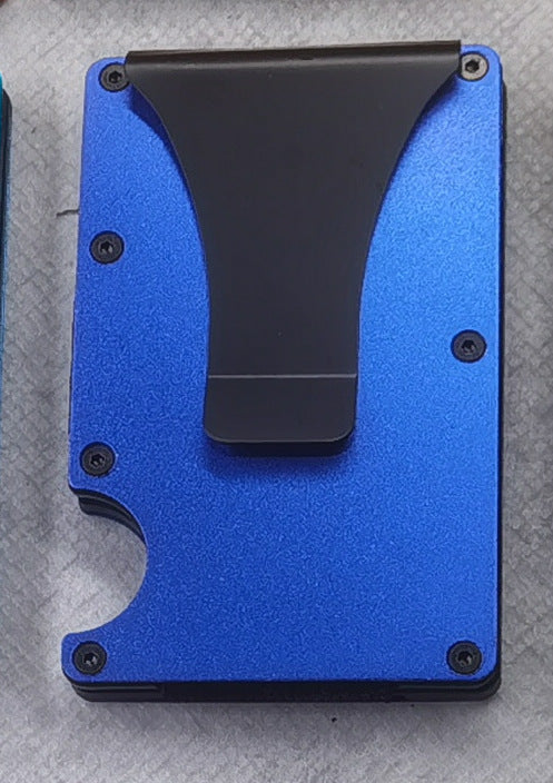 Carbon Fiber Metal Card Holder Anti-theft Brush NFC Ultra-thin Small Large Capacity Anti-degaussing Wallet Bank Card Holder