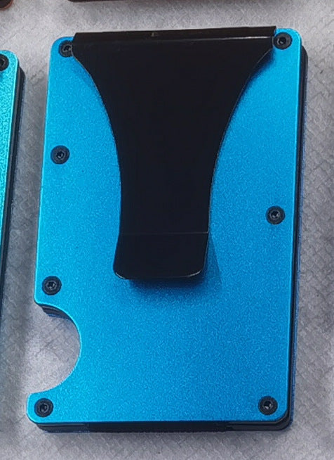 Carbon Fiber Metal Card Holder Anti-theft Brush NFC Ultra-thin Small Large Capacity Anti-degaussing Wallet Bank Card Holder