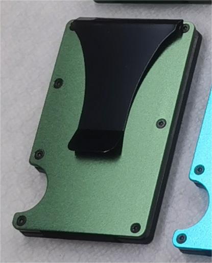 Carbon Fiber Metal Card Holder Anti-theft Brush NFC Ultra-thin Small Large Capacity Anti-degaussing Wallet Bank Card Holder