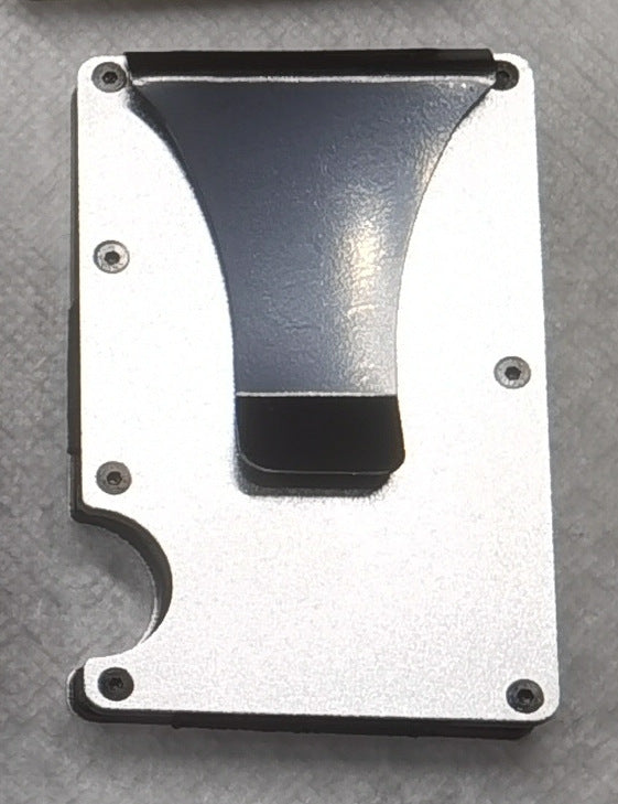 Carbon Fiber Metal Card Holder Anti-theft Brush NFC Ultra-thin Small Large Capacity Anti-degaussing Wallet Bank Card Holder