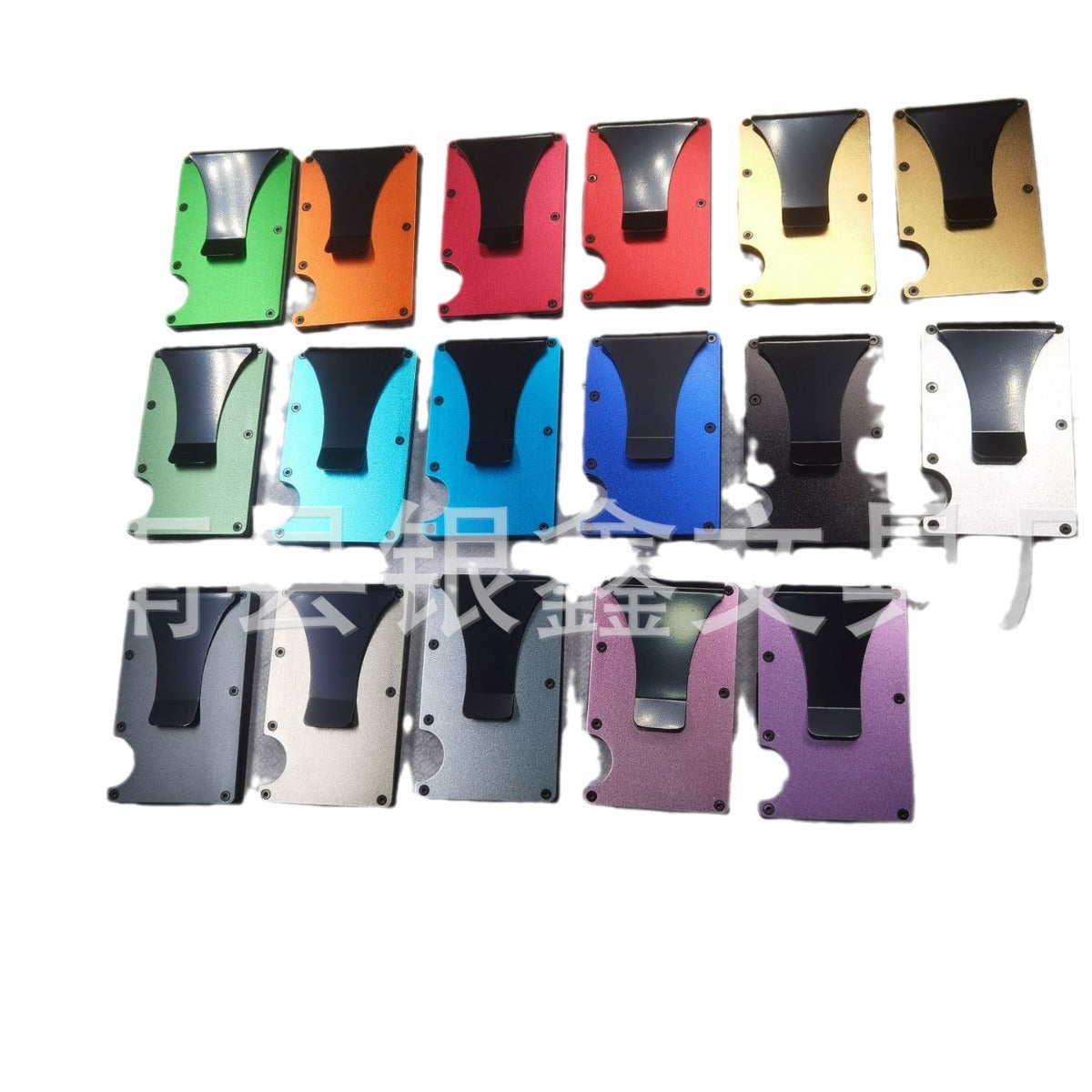 Carbon Fiber Metal Card Holder Anti-theft Brush NFC Ultra-thin Small Large Capacity Anti-degaussing Wallet Bank Card Holder