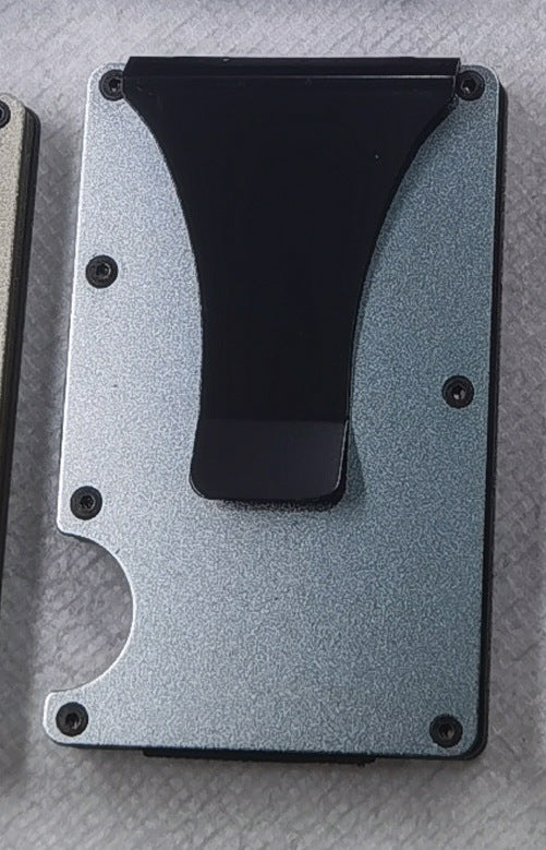 Carbon Fiber Metal Card Holder Anti-theft Brush NFC Ultra-thin Small Large Capacity Anti-degaussing Wallet Bank Card Holder