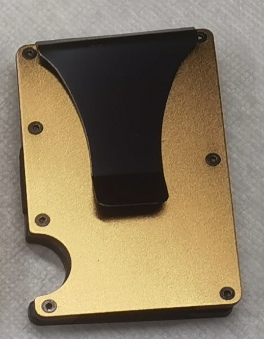 Carbon Fiber Metal Card Holder Anti-theft Brush NFC Ultra-thin Small Large Capacity Anti-degaussing Wallet Bank Card Holder