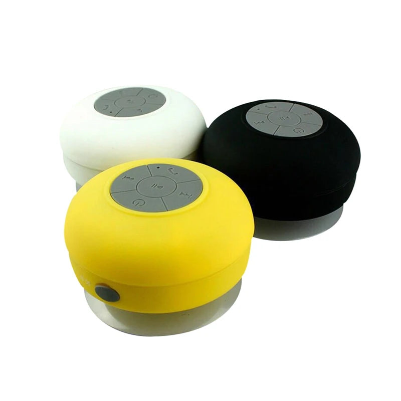 Portable Wireless Bluetooth Speakers Mini Waterproof Shower Speaker for IPhone MP3 Hand Free Car Speaker Bluetooth Receiver