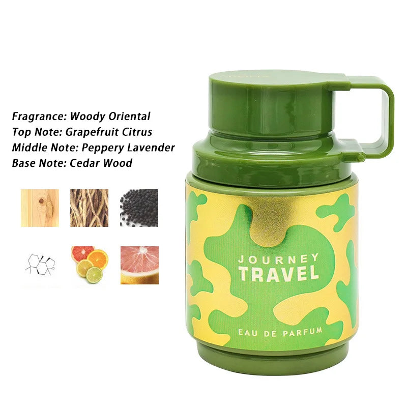 Charming Men's Cologne Insulation Cup Shape Fresh Citrus Lemon Wood Fragrance Unisex Lasting Fragrance Deodorant Eau de Toilette