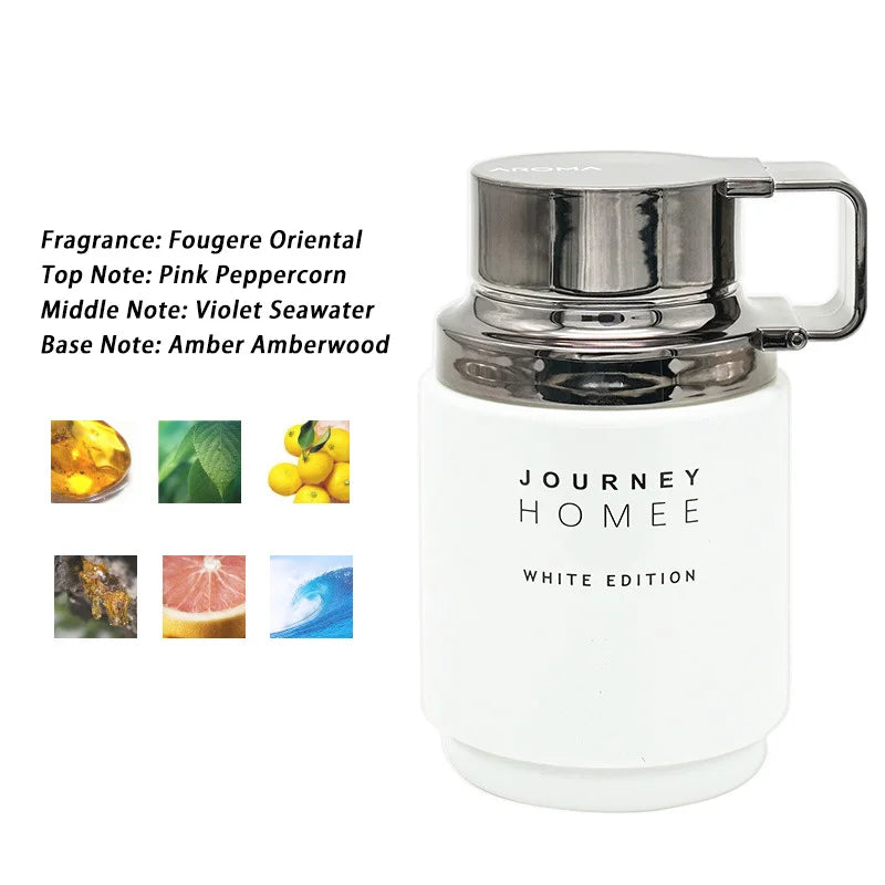 Charming Men's Cologne Insulation Cup Shape Fresh Citrus Lemon Wood Fragrance Unisex Lasting Fragrance Deodorant Eau de Toilette