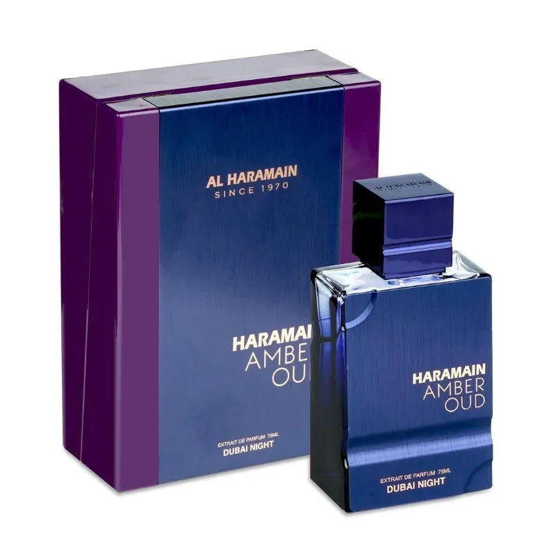 Al Haramain Amber Oud - Dubai Night Edition for Unisex - Oriental Woody Fragrance - Long Lasting Cologne - 2.0oz