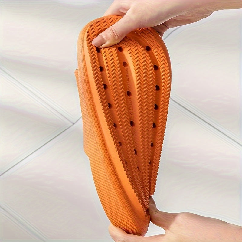 CloudSoft Women's Slides - Chic Comfort, Non-Slip Grip, Wear-Resistant, Perfect for Home & Bath